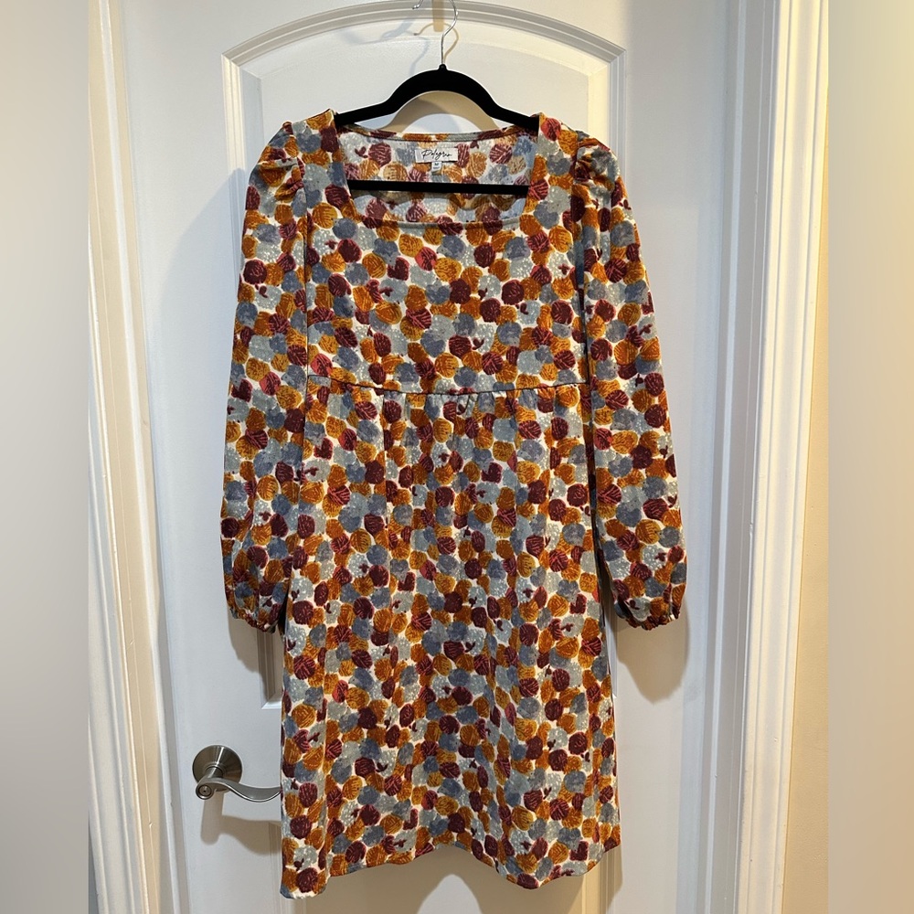 Polagram Size Medium Fall Color Dress